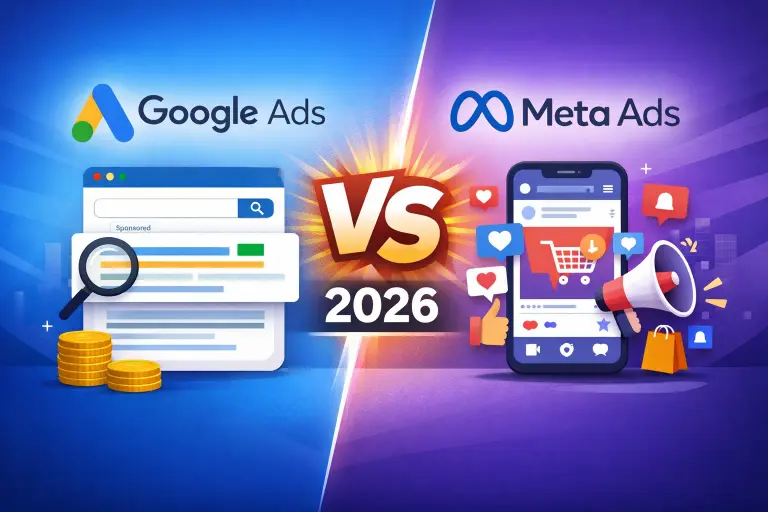 Google Ads vs Meta Ads: Which Platform Gives Better ROI in 2026?